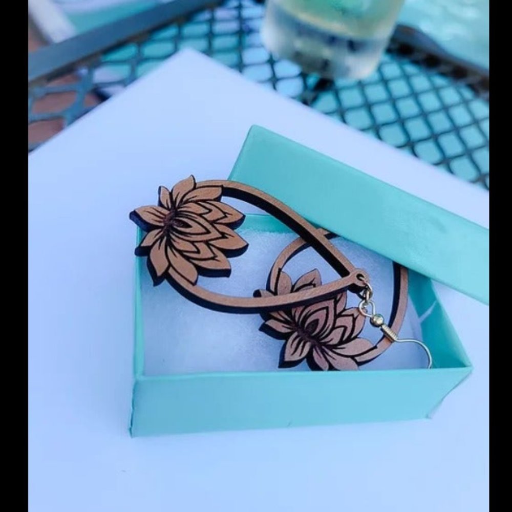 Lotus Bloom Earrings